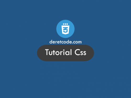 Tutorial Lengkap Belajar CSS