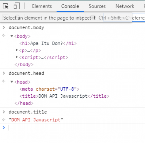 Tutorial Lengkap Belajar Javascript # Apa itu dom pada javascript